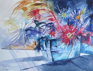Spinnenastern_Aquarell 36x48 cm_6-2017