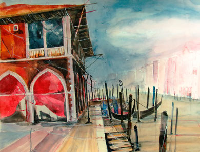 Pescheria_Venedig_50x60 cm