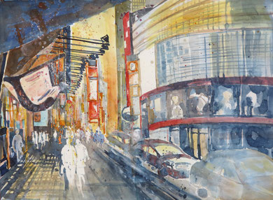 NYC. Broadway_36 x 48 cm_3-2016