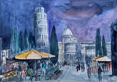 Pisa_ Aquarell 38x56 cm_3-2020