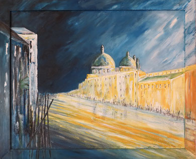 Venedig_Santa Maria della Salute_Acryl auf Hartfaser 60 x 80 cm_2006