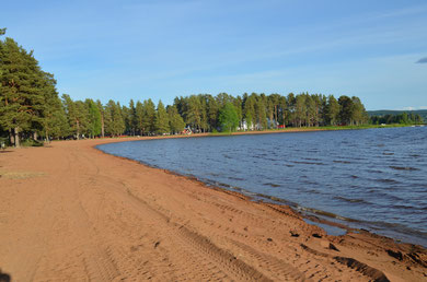 Campingen vid Orsasjön