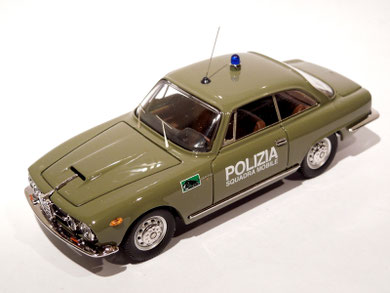 Alfa Romeo 2000 Sprint Squadra Mobile 777 1961