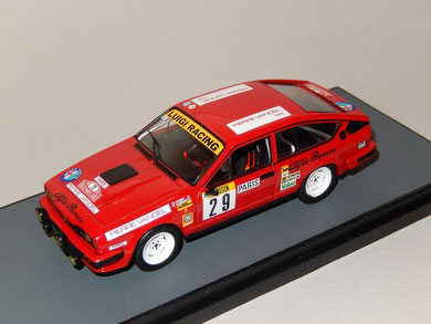 Alfa Romeo GTV6 Rally Monte Carlo 1983