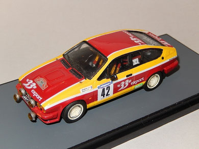 Alfa Romeo Alfetta GTV6 Criterium des Cevennes 1986