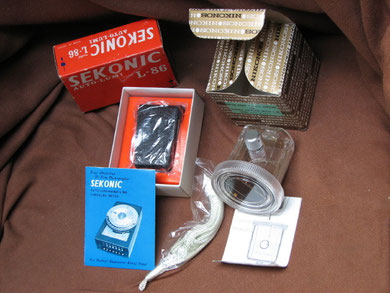 Cellule Sekonic avec boitier étanche Nikon