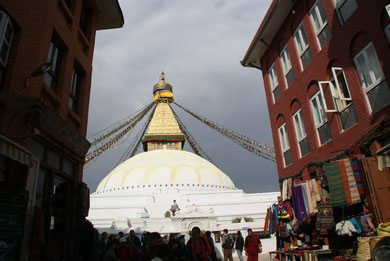 Die Stupa in Bodonath