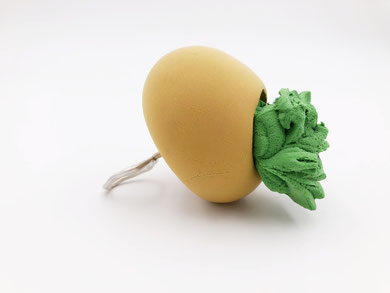 "Please don't touch" - ring - silver, play dough