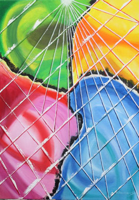 Glasdach 50 x 60 cm. 