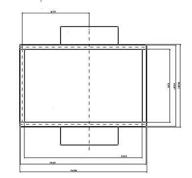 Plan nach Mustern aufgerissen