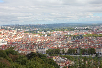  Lyon, depuis la colline de Fourvière  - Photo © Anik COUBLE 