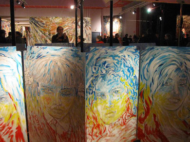 Armando au fil du temps - Installation / Exposition à La Coupole, Saint-Loubès - mars 2012 - photo Stef de Belder