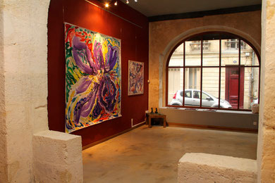 Exposition FLEURS -  Galerie Le Hil Bordeaux - 2012