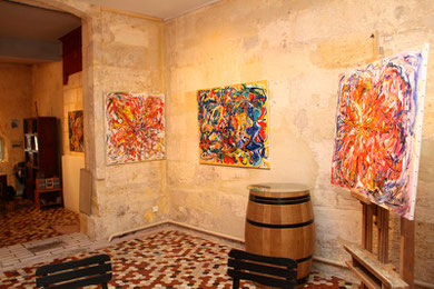 Exposition FLEURS -  Galerie Le Hil Bordeaux - 2012