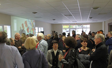 2012 - Inauguration Fresque Fleurs - Célébration 70 anniversaire d'Armando