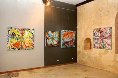 Exposition FLEURS -  Galerie Le Hil Bordeaux - 2012