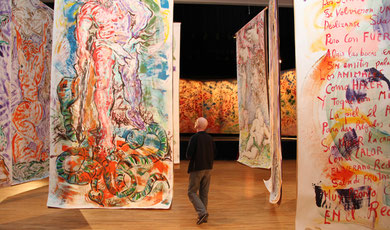 Armando au fil du temps - Installation / Exposition à La Coupole, Saint-Loubès - mars 2012 - photo Frederik van Kleij
