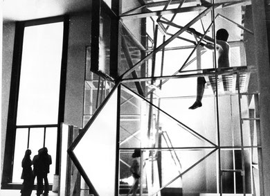 « Cronus V » 6ème Biennale de Paris, 1969 - photo: Bernard Collet.