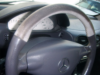 Mercedes A Klasse Lenkrad Reparatur (Vorher)