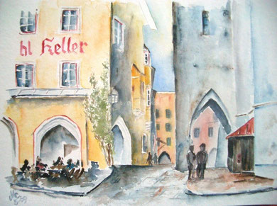 30 x 40 Stechl-Keller, Wasserburg