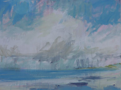 summer skies  60 cm / 80 cm   acryl on canvas