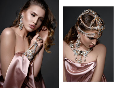 Photographer: Srdjan Mijajlovic Make up: Svetlana Jakovljevic Jewelry Designer: Dee Ravishing Project