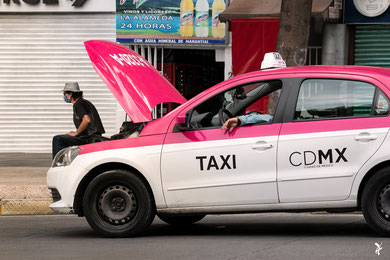 "CAB SOCIAL DISTANCIATION" (MEXICO 2020)