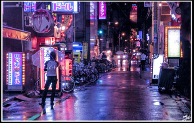 "OSAKA NEON NIGHT" (OSAKA JAPAN)