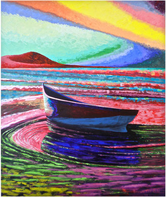 La barca  100x120  2008