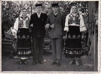 Mara i Pavo Ivanković, Jozo i Ana Studenović - godine 1958.
