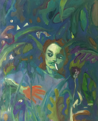 Gena, 2018 - 80 x 63 cm, oil on canvas