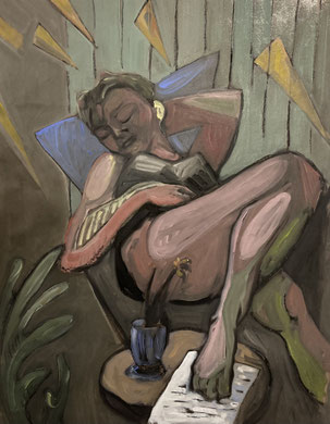 Tbt, 2024 - 90 x 60 cm, oil on canvas