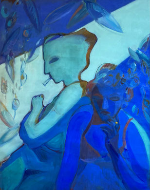 Tbt, 2020 - 100 x 85, oil on canvas