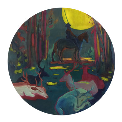 Veglia, 2018 - 120 cm, oil on canvas