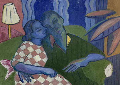 Whisper, 2025 - 65 x 90 cm, oil on canvas