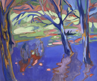 Tbt, 2021 - 90 x 110 cm, oil on canvas