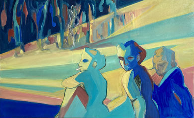 Tre, 2020 - 130 x 80 cm, oil on canvas