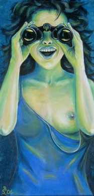 "Focus"   30 x 60 cm Acryl auf LW