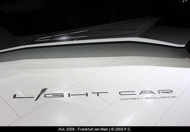 EDAG "Light Car - Open Source"  Deutschlandpremiere auf der IAA 09