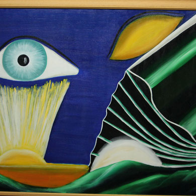 Reiki 3, Öl auf Leinwand 60 x 50 cm