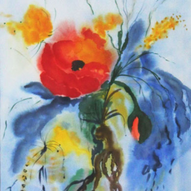 Buntes Blütenbild, 