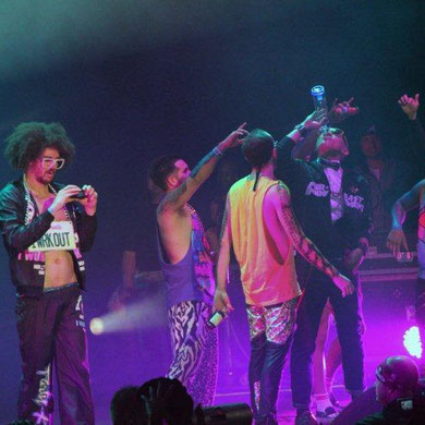 LMFAO en concert à Lyon, le 12 mars 2012 / Photo : Anik Couble