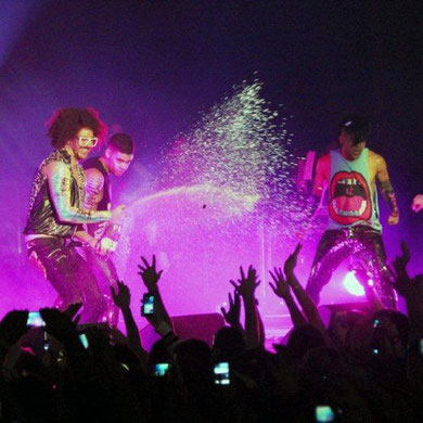 LMFAO en concert à Lyon, le 12 mars 2012 / Photo : Anik Couble