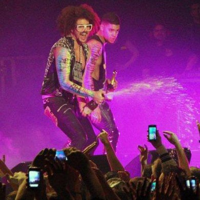 LMFAO en concert à Lyon, le 12 mars 2012 / Photo : Anik Couble