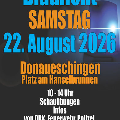 Blaulichttag