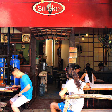 Smoke Resto at D'Mall, Boracay, Philippines. 2013 © Sabrina Iovino | JustOneWayTicket.com