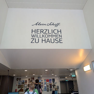 Mein Schiff 2 - Eingang