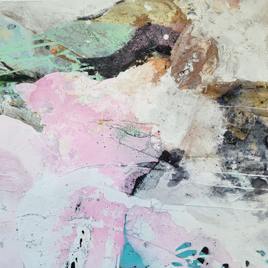 Landschaft in rosa  |  100 x 70