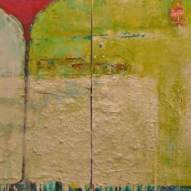 Orientalische Stadt  |   ca. 160 x 60  (2-tlg.)