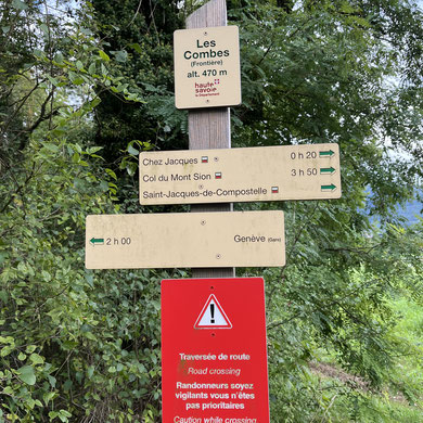 De la frontière suisse…  jusqu’au parvis de Notre-Dame du Puy - Crédit photo André Suc 